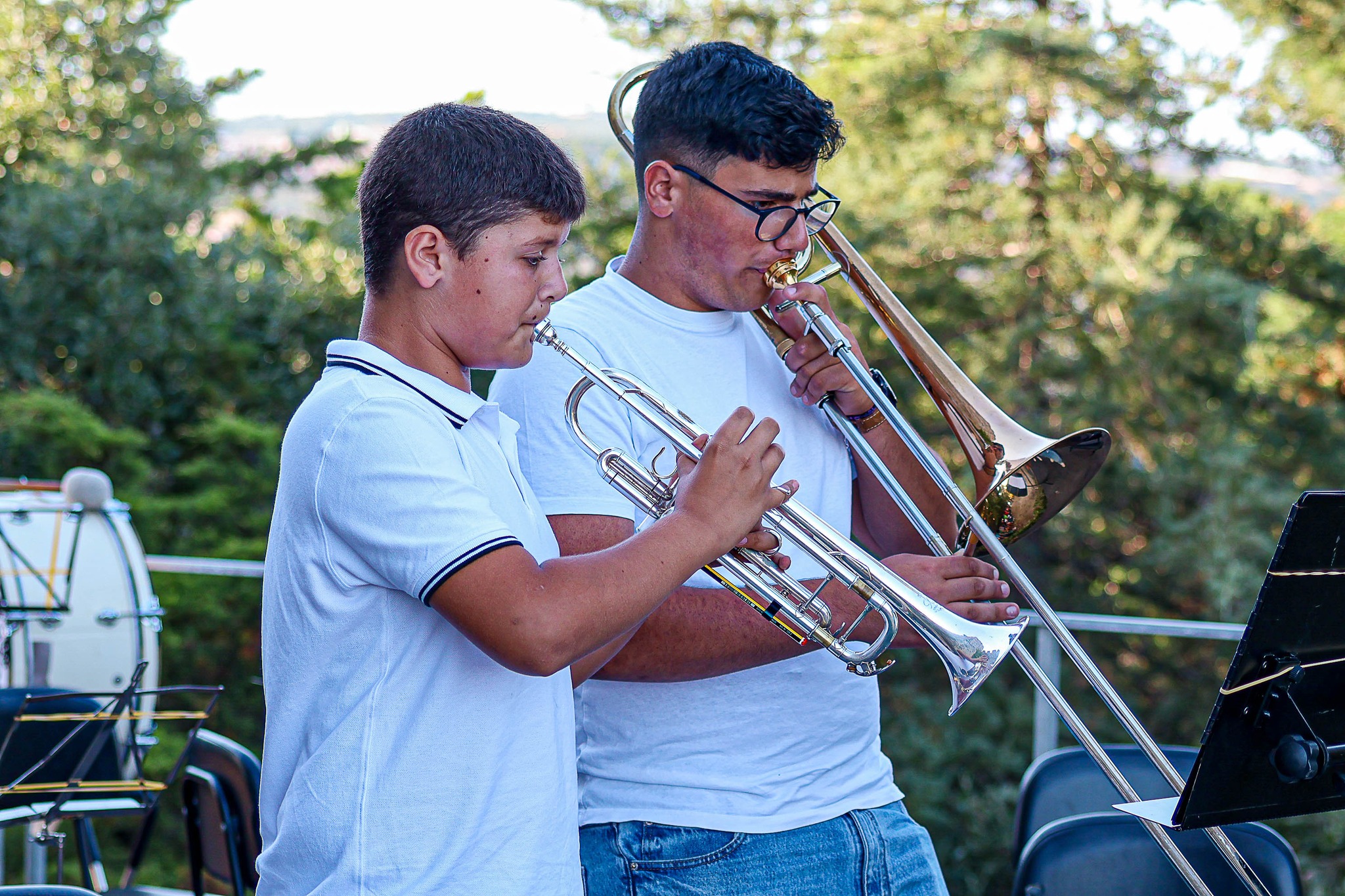 Há Música no Castelo 2024 — Banda Juvenil SFA, foto 3